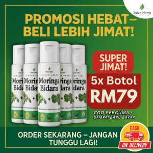 MORINGA BIDARA 5x BOTOL