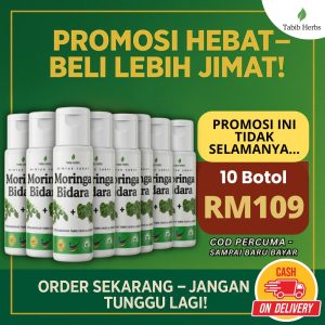 MORINGA BIDARA 10x BOTOL